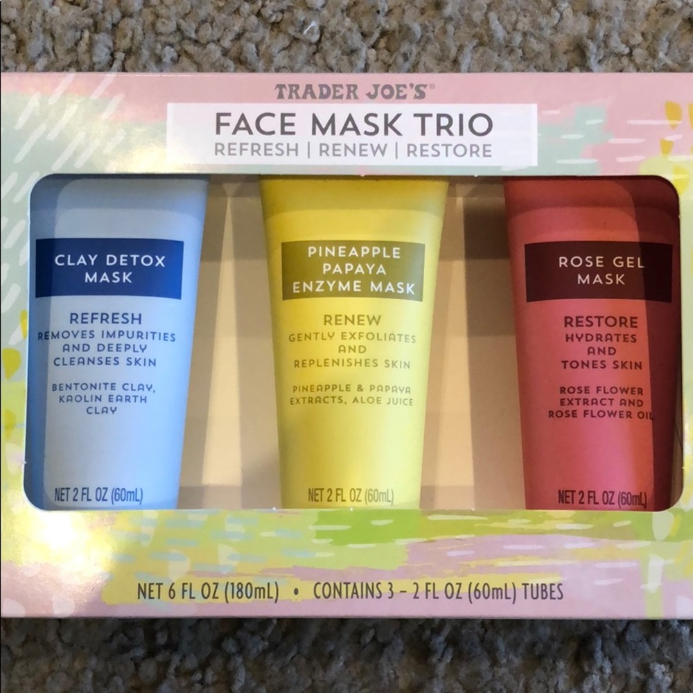 Trader Joe’s Face Mask Set